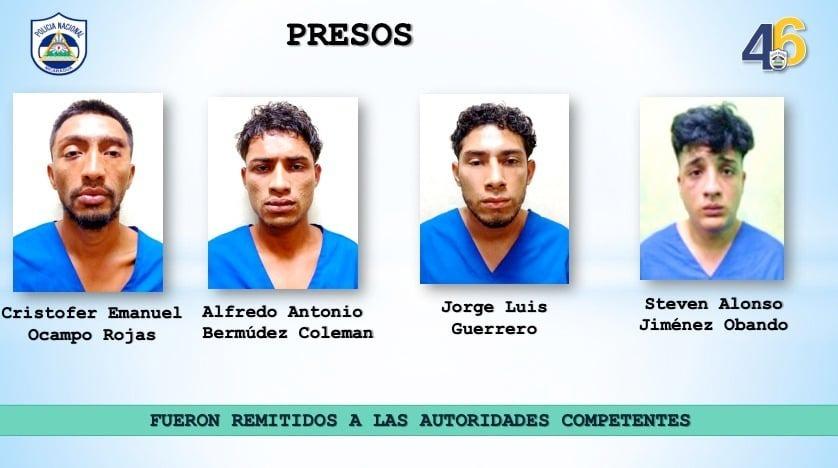 Audiencia por robos con intimidación en Managua