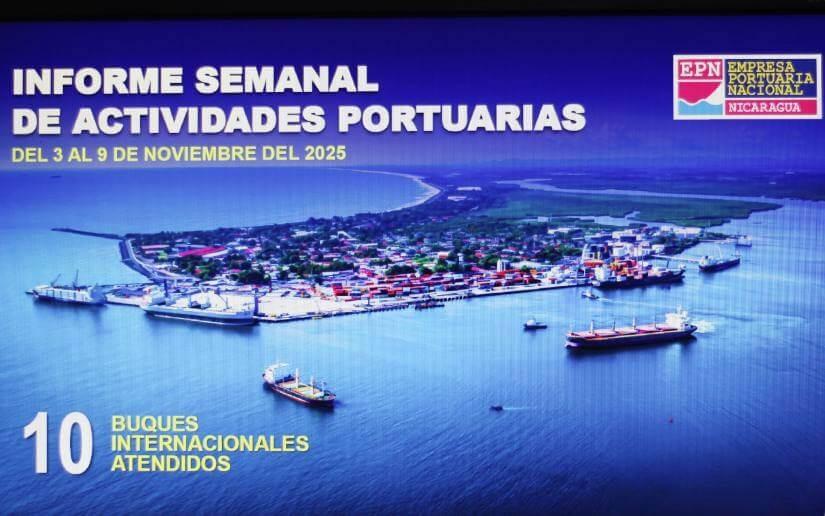 Puertos nicaragüenses impulsan el comercio marítimo