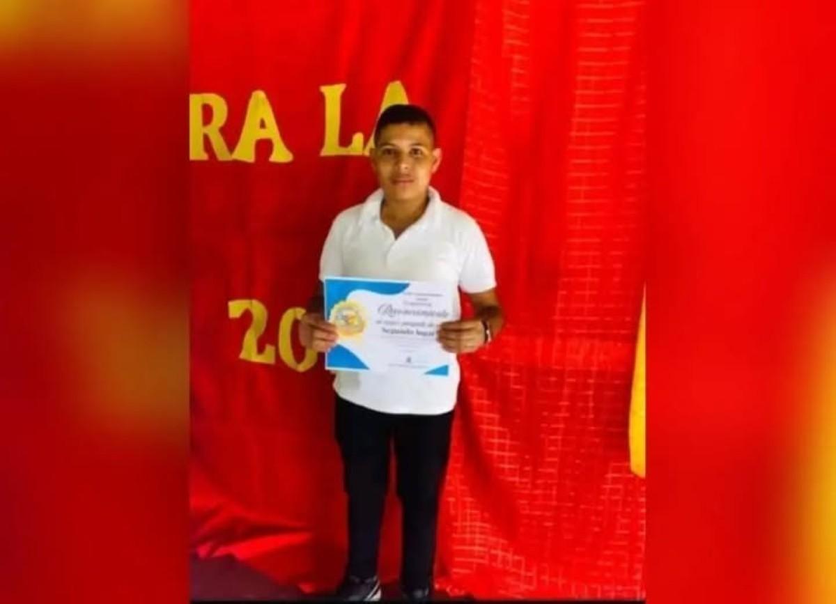 Jerson González Duarte, víctima de camionero, en Boaco