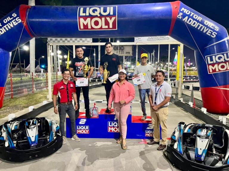 Rotundo éxito en primer torneo de Go Karts en Puerto Salvador Allende, Managua