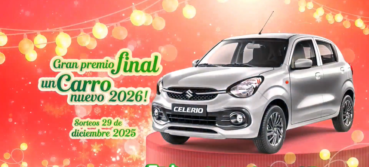 LOTO premia la Navidad nicaragüense con millones en efectivo, electrodomésticos y un Suzuki nuevo