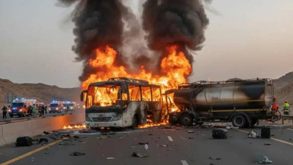 Trágico accidente en Arabia Saudita cobra la vida de 45 peregrinos musulmanes indios
