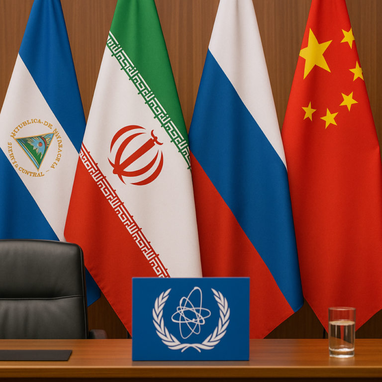 Nicaragua y siete países presentan declaración conjunta en defensa del programa nuclear pacífico de Irán