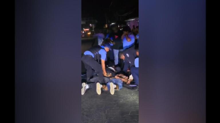 Policía Nacional neutraliza banda de ladrones que robaban dentro de un autobús en Ciudad Sandino