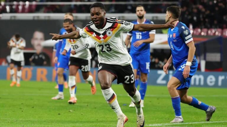 Alemania logra su pase al Mundial 2026 con una goleada sobre Eslovaquia