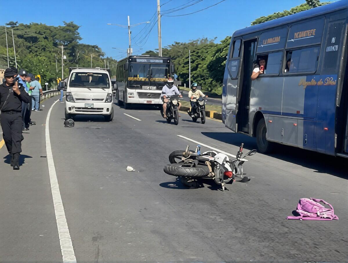 Accidente mortal en moto en Nindirí deja una víctima