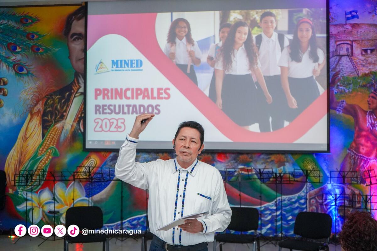 Ministerio de Educación destaca avances del sistema educativo en 2025