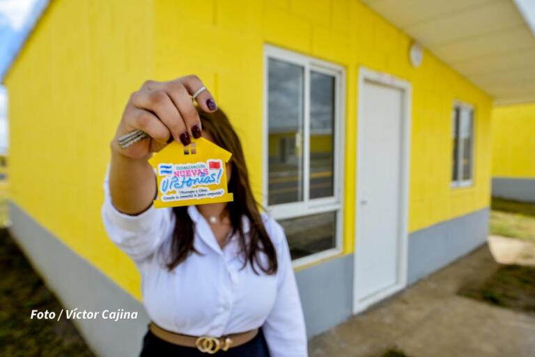 China y Nicaragua entregan 100 casas dignas a familias nicaragüenses