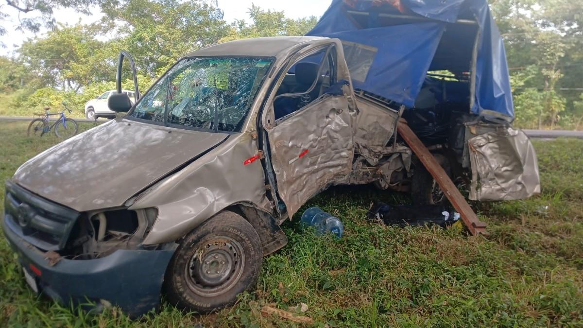 Grave accidente en Acoyapa deja dos heridos