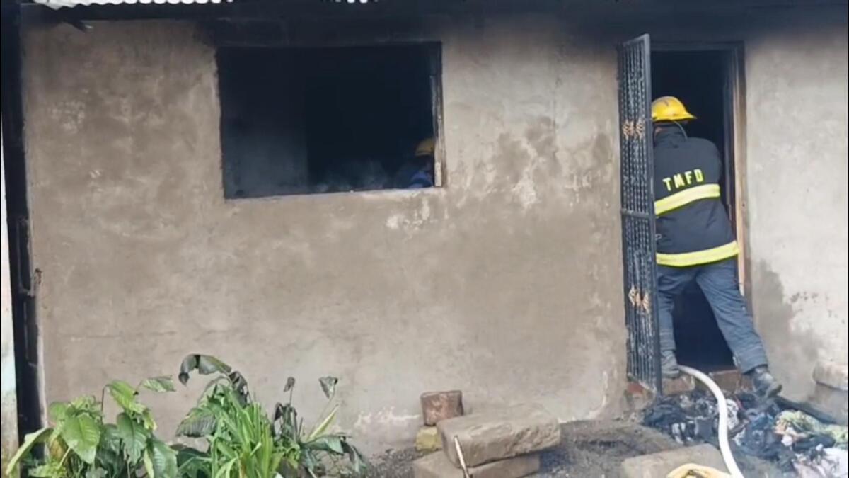 Carazo Incendio arrasa con enseres de vivienda que funcionaba también como carpintería