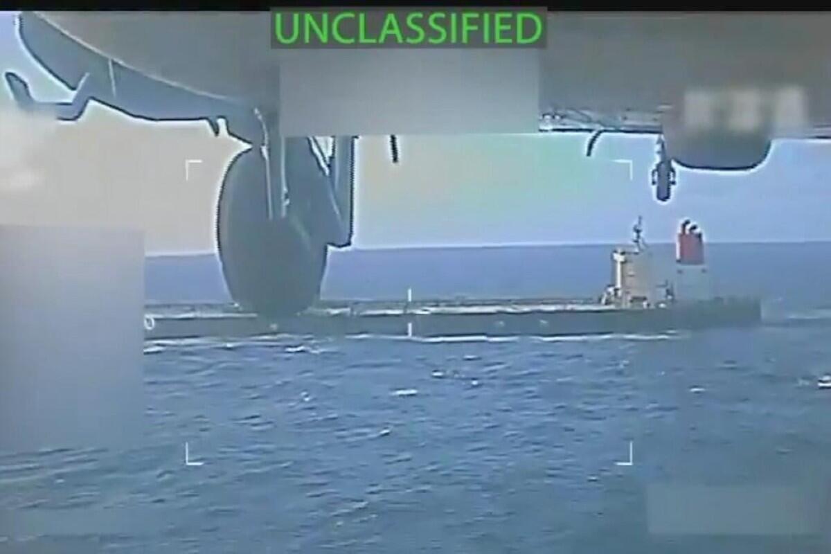 China condena la incautación de un petrolero con crudo venezolano por parte de EEUU.