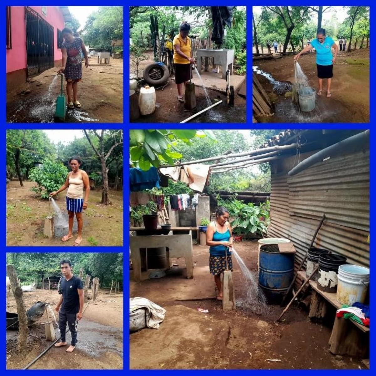 ENACAL lleva agua potable a familias de Chinandega