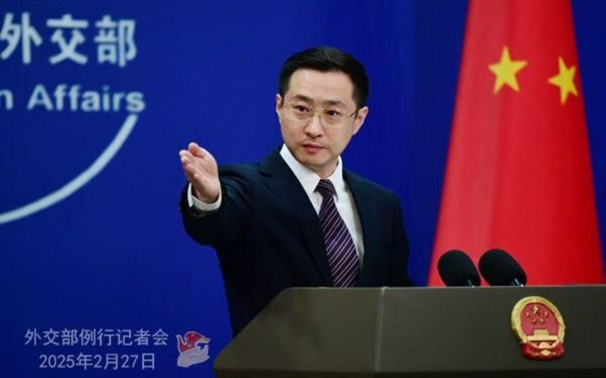 El portavoz chino Lin Jian condenó la incautación del petrolero Centuries por parte de EEUU frente a Venezuela