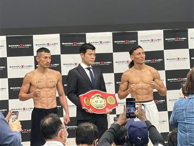 Félix «El Gemelo» Alvarado y el japonés Masamichi Yabuki dan el peso en 112 libras