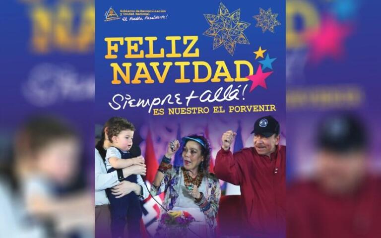 Copresidentes Comandante Daniel Ortega y Compañera Rosario Murillo envían mensaje de Navidad llamando a la Hermandad, la Paz y la Unidad en el mundo