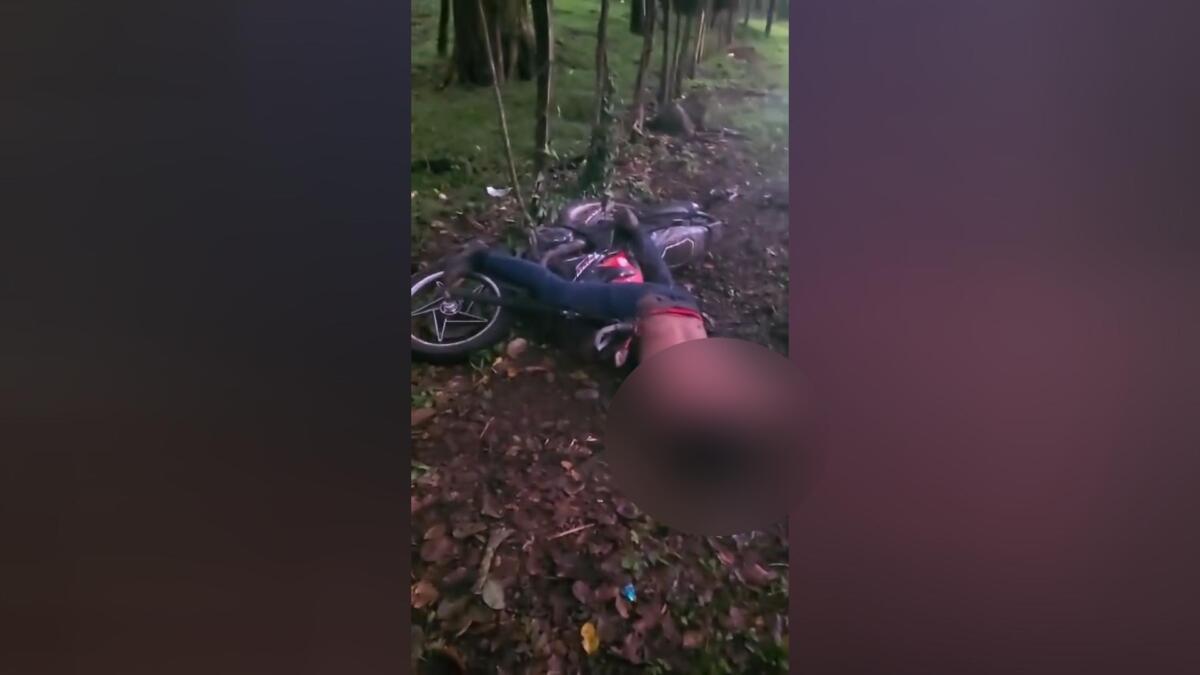 Trágico accidente en Paiwas: muere joven en moto
