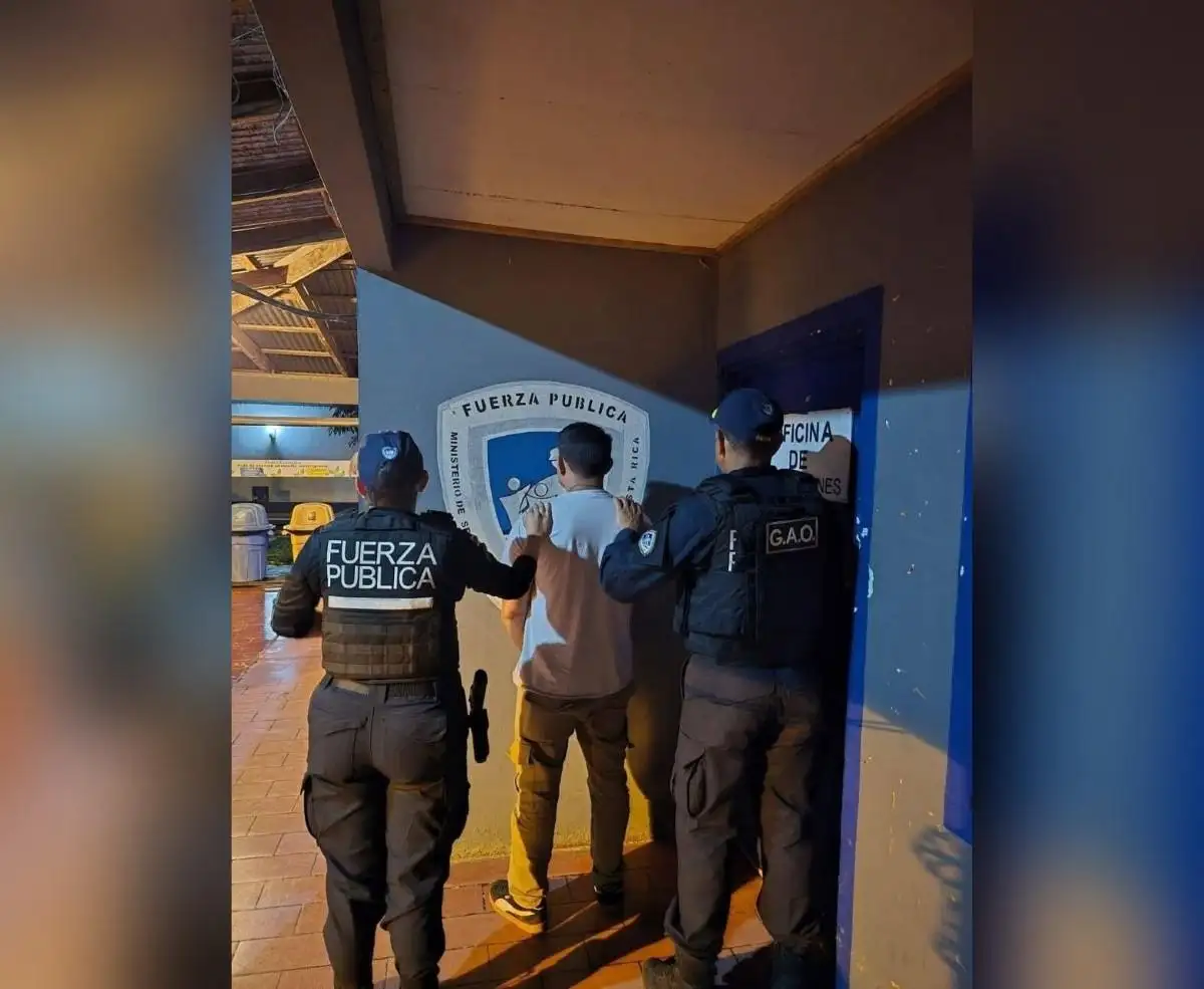 Detienen en Costa Rica a un nicaragüense de apellido Quintanilla