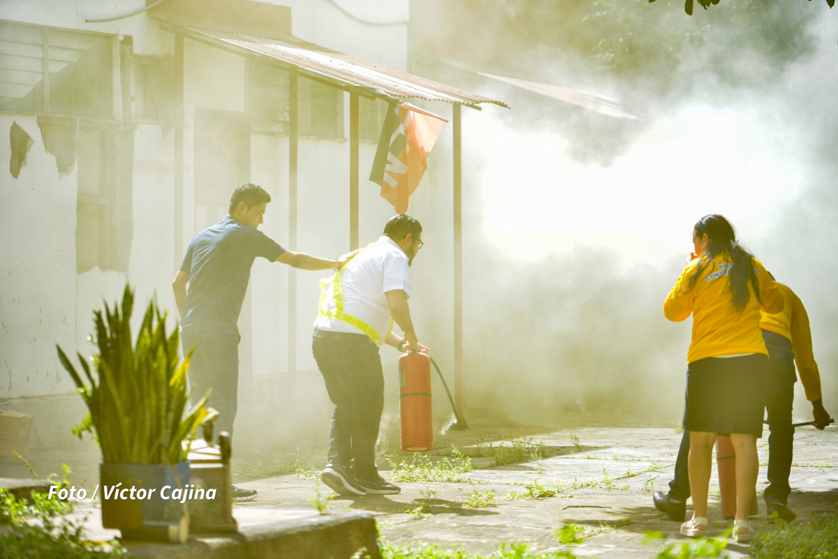 Ejercicio nacional en Nicaragua