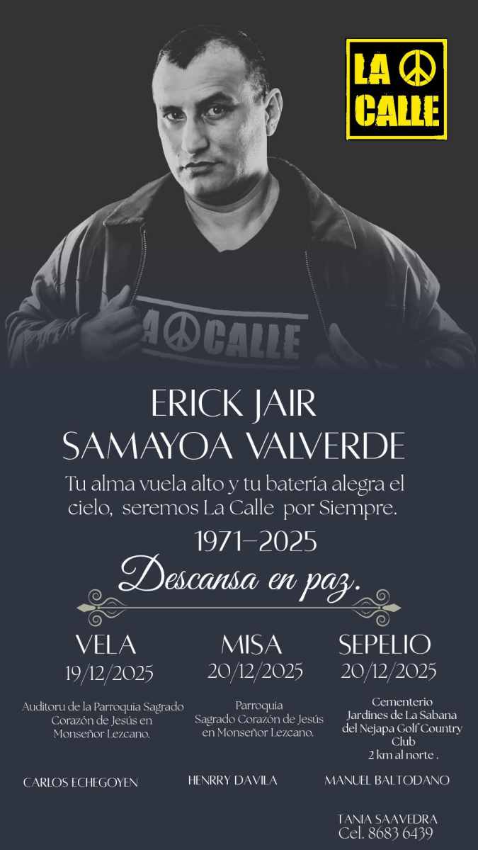 Despedida de Erick Jair Samayoa Valverde.