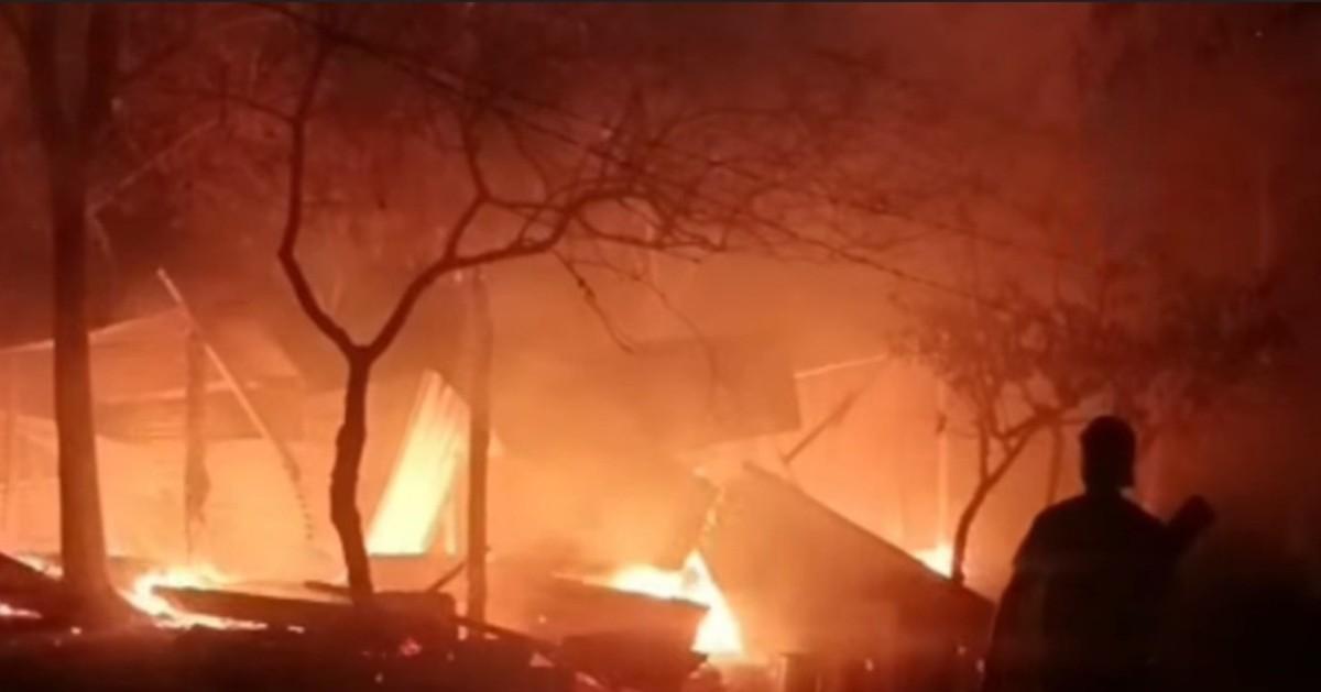 Familia pierde su hogar en trágico incendio en Managua