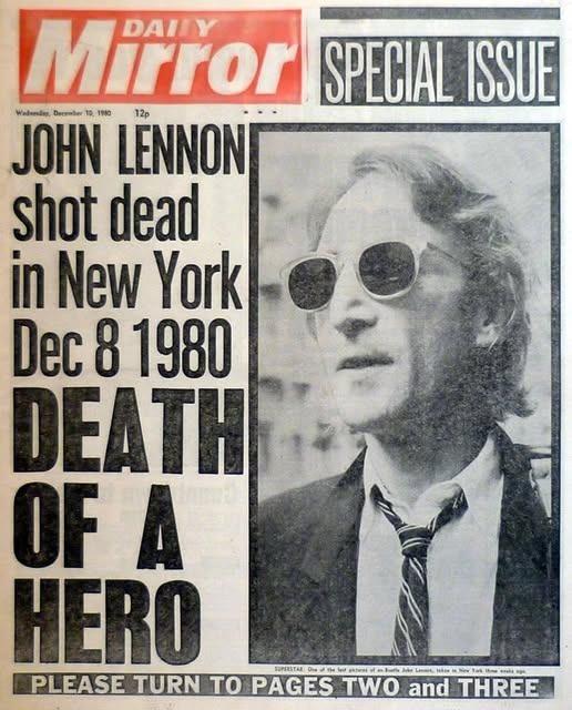 45 años del asesinato de John Lennon