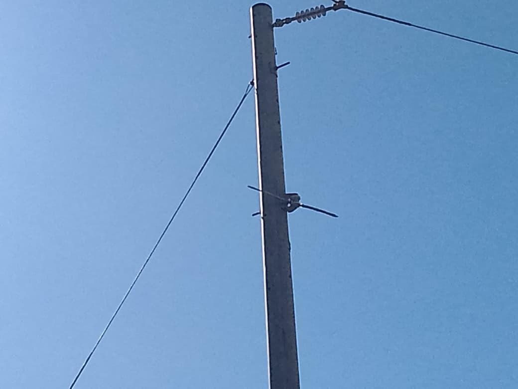 Indignación en Cerro Colorado por robo de tendido eléctrico