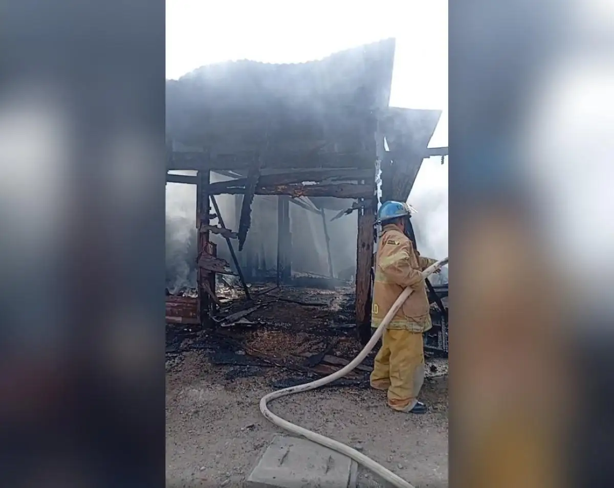 Incendio arrasa vivienda en Estelí: sin heridos reportados