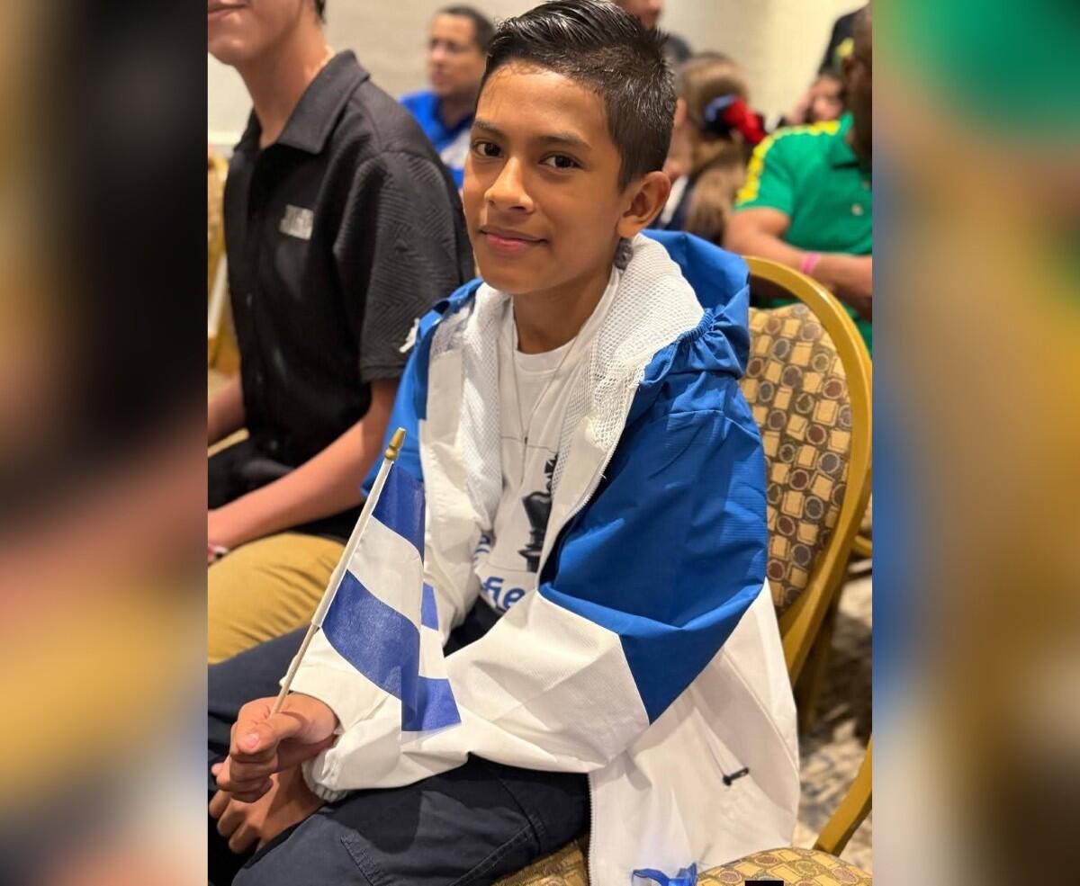 Jasmany Castillo Romero, de 12 años