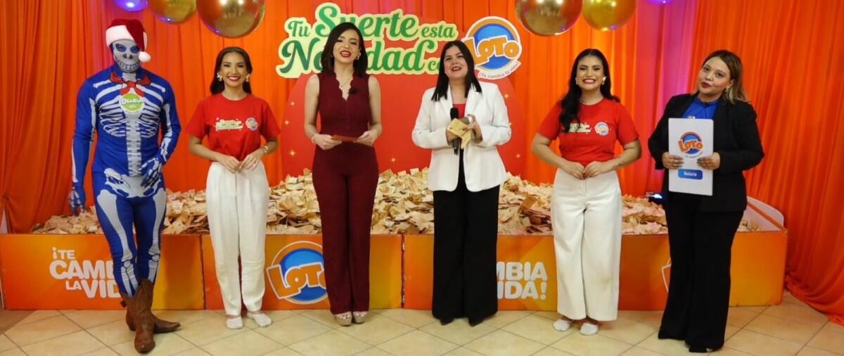 LOTO Nicaragua entregó carro y combos de hogar en gran sorteo navideño
