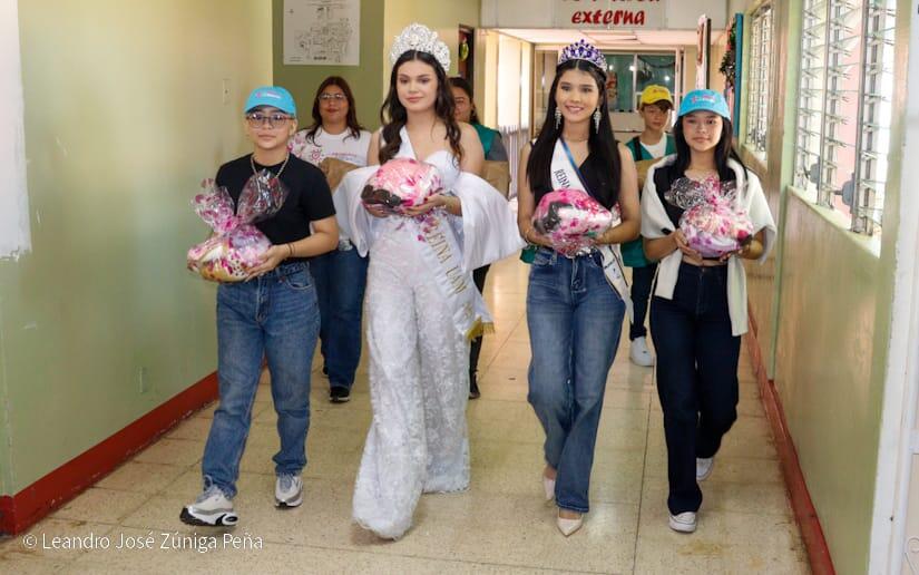 Reinas UNEN 2025 comparten amor con la niñez hospitalaria