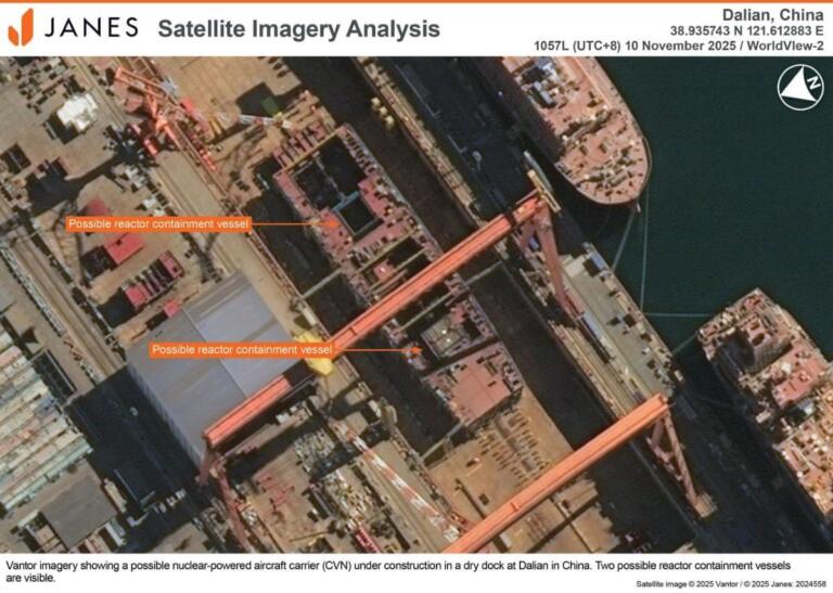 China comienza a construir su cuarto portaviones con propulsión nuclear