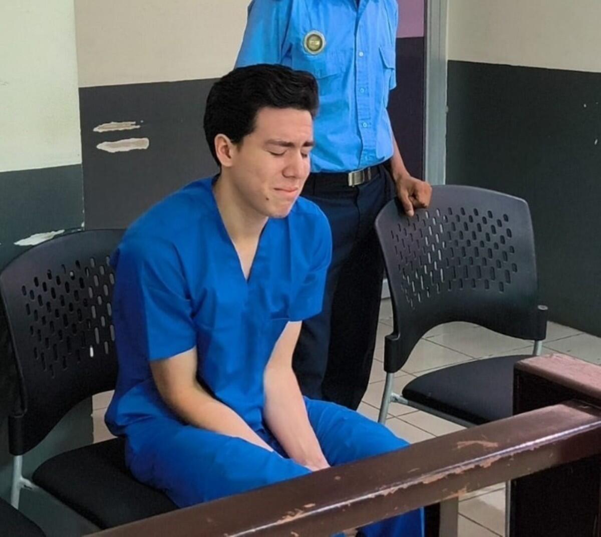 Sergio Andrés Sánchez Gutiérrez, de 19 años