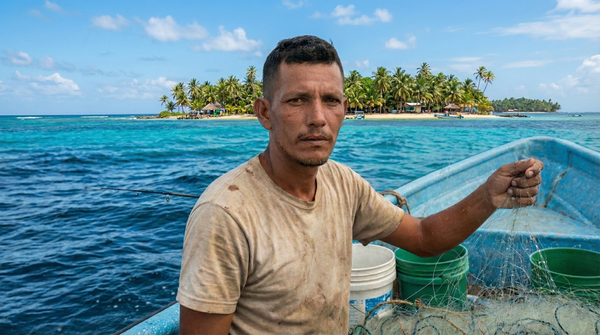 Teckbory Peralta Garth, de 33 años. Imagen generada con IA