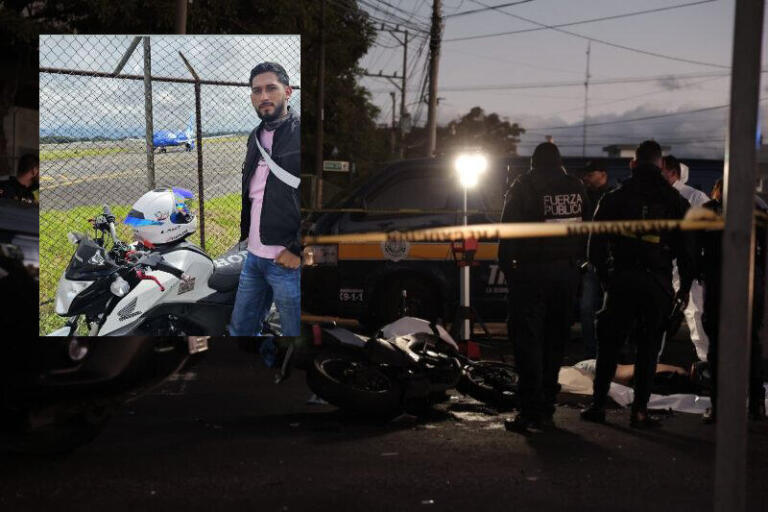 Compatriota en motocicleta muere en accidente de tránsito en San José, Costa Rica
