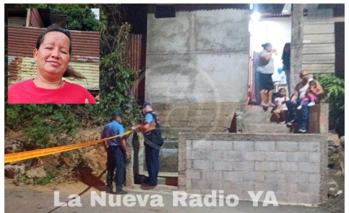 Femicidio en Managua: mujer asesinada por su expareja