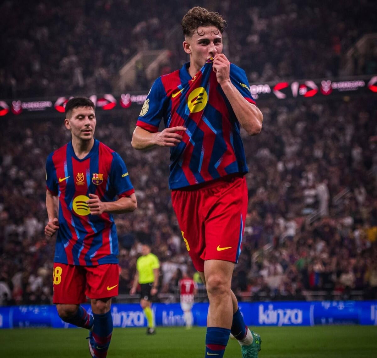 Barcelona golea 5-0 y avanza a la final de la Supercopa