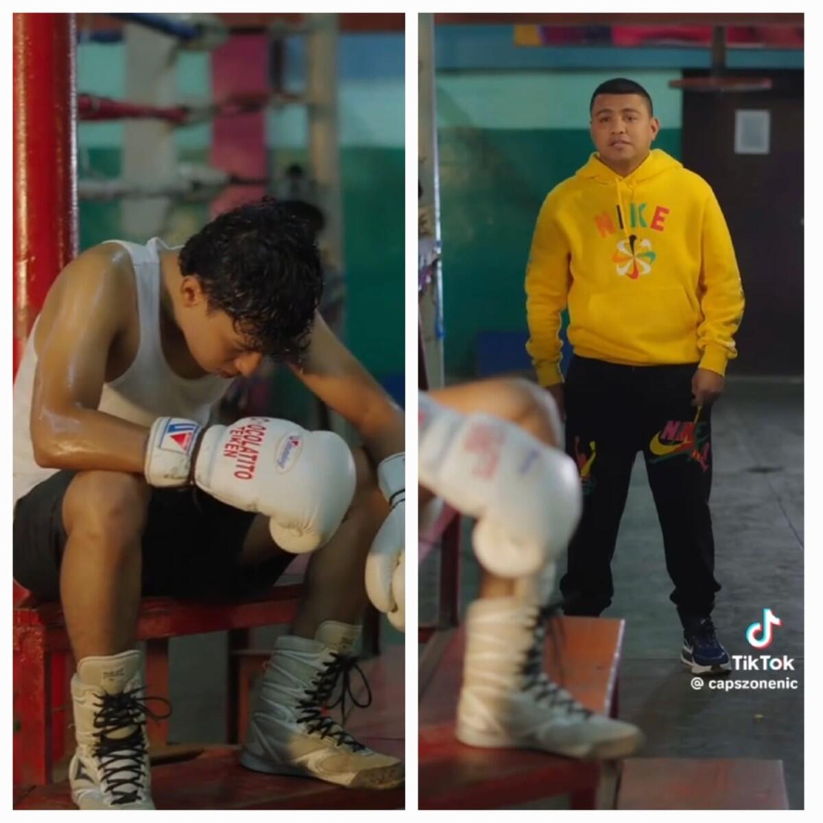 Jesús Centeno homenajea al boxeador Román “Chocolatito”