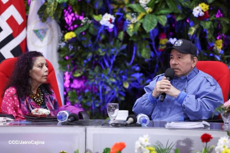 Copresidente Daniel Ortega: La Paz es lo único que permite seguir avanzando a favor del pueblo