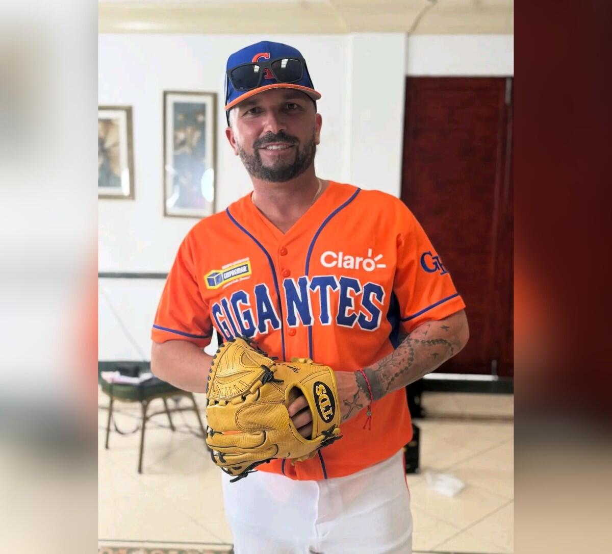 El brasileño Tiago Da Silva, de los Gigantes de Rivas