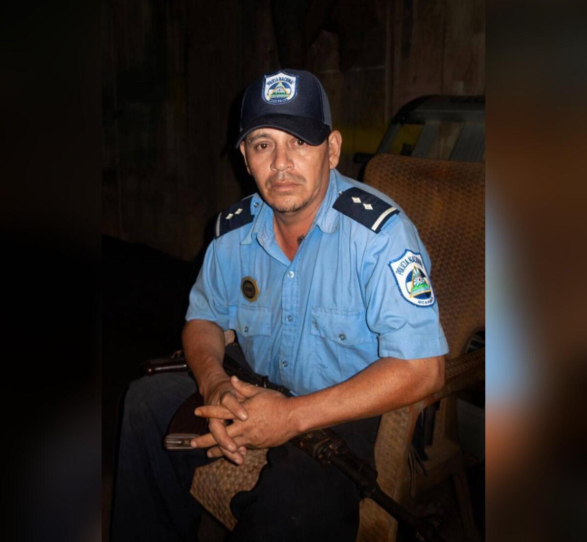 El sub oficial mayor Álvaro Rubén Zamora