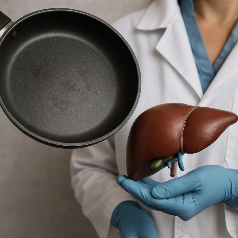 Estudio revela que las olla antiadherentes dañan nuestro hígado