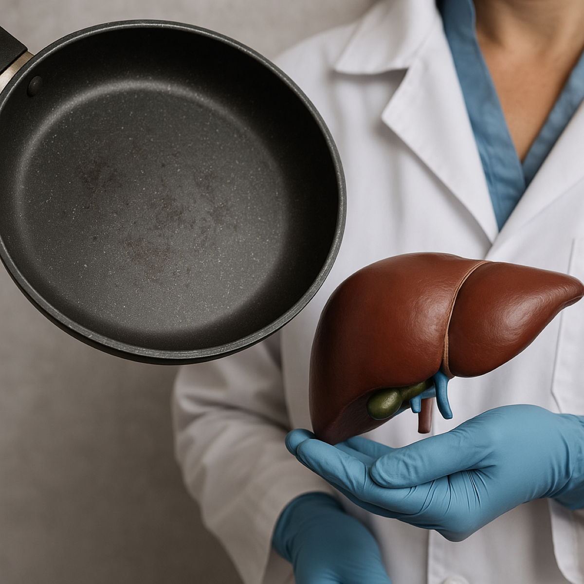 Utensilios antiadherentes pueden causar daño grave al hígado