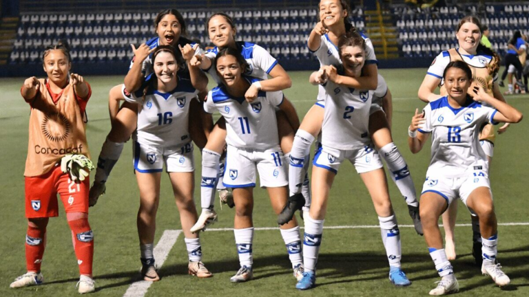 Selección de fútbol femenina de Nicaragua u-17 debuta en premundial de fútbol ante Belice, en Managua