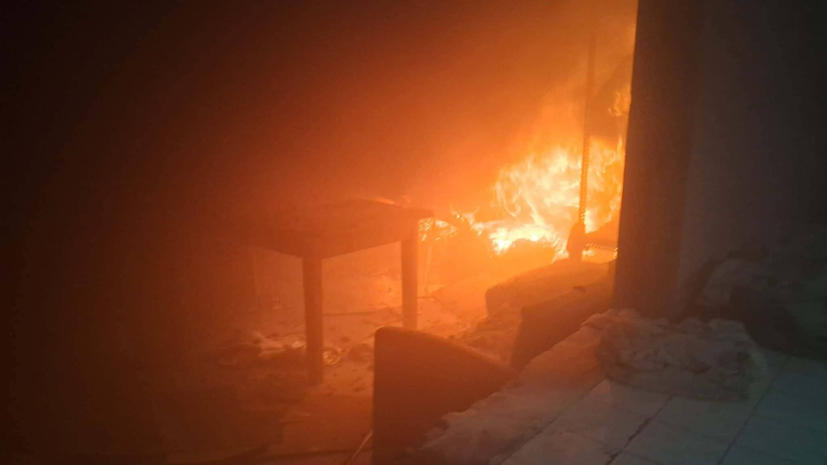 Bomberos Unidos sofocan incendio en área de lavandería del antiguo Hospital de León