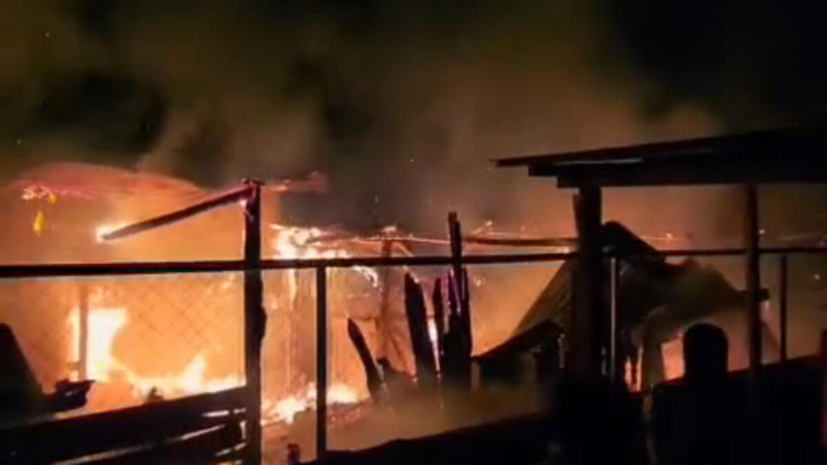 Incendio de una vivienda queda reducida a cenizas en La Pita del Carmen, El Cuá, Jinotega 
