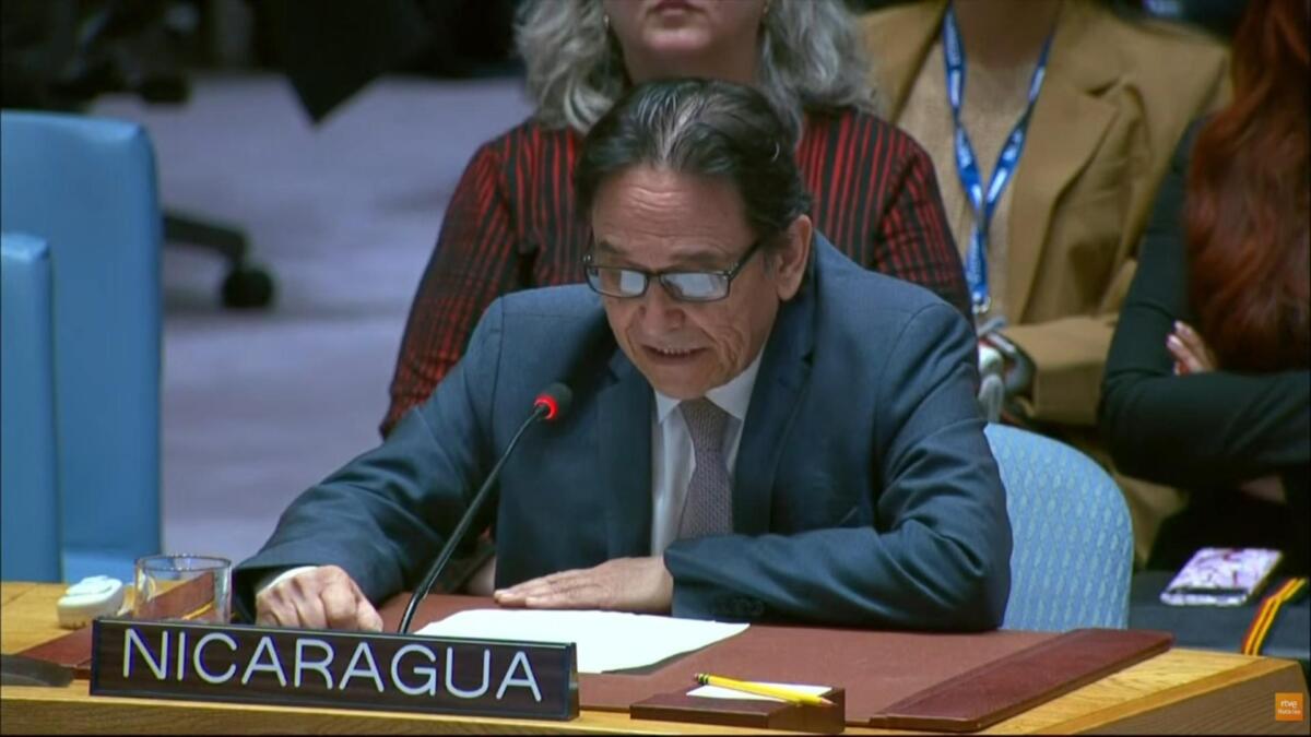 Nicaragua exige en ONU liberar a Maduro tras su secuestro