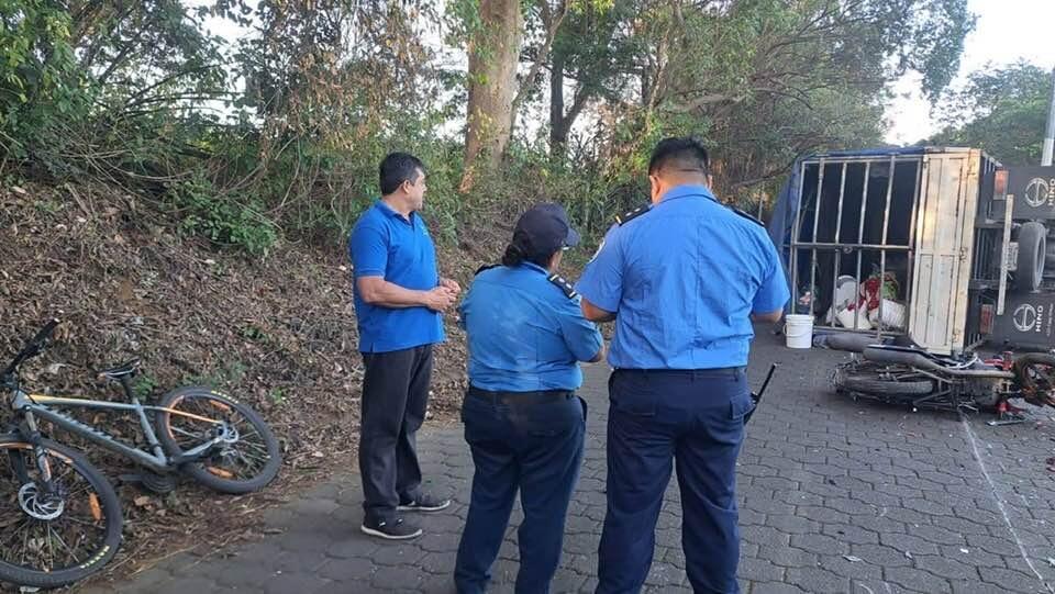 Motociclista muere aplastado por camión en Ticuantepe