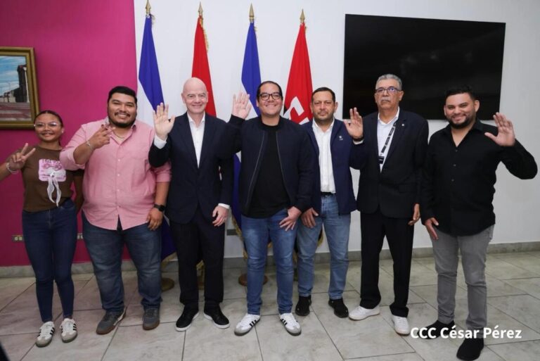 Presidente de la FIFA, Gianni Infantino, llega a Nicaragua para Congreso de la CONCACAF