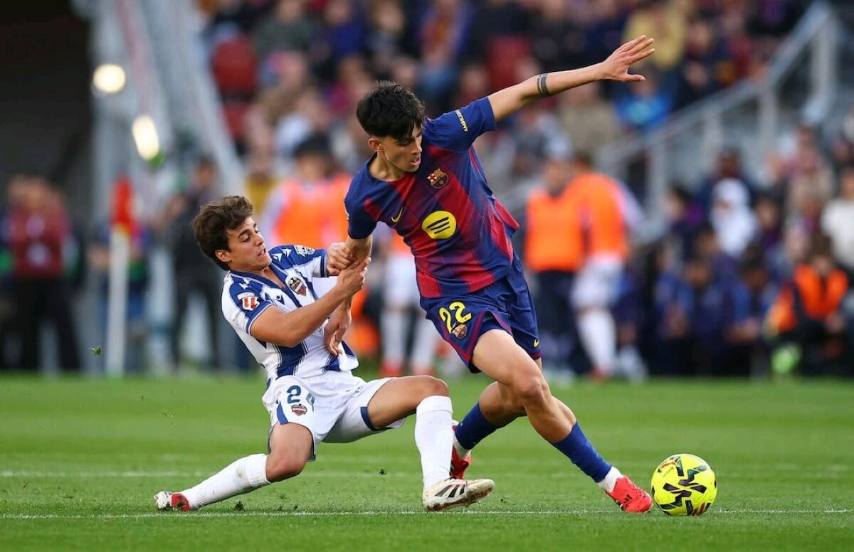 Barcelona lidera la Liga tras golear 3-0 al Levante