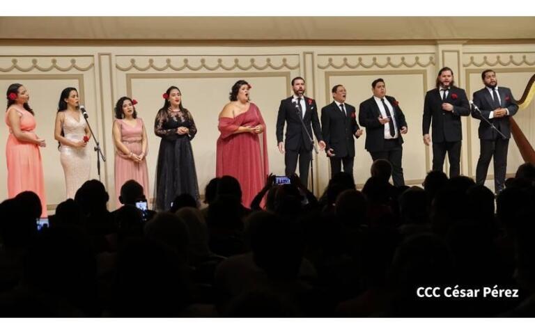 El Teatro Nacional Rubén Darío se viste de gala para celebrar el Amor y la Amistad
